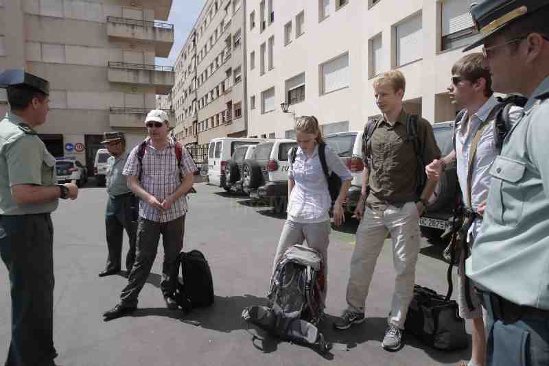 Universitarios alemanes estudian en Melilla los flujos migratorios