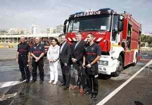 Ciudad Autónoma y Autoridad Portuaria colaboran para la prestación de bomberos en zona portuaria