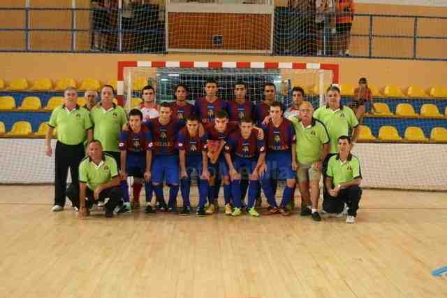 Plantilla, directiva y cuerpo técnico de la Peña Barcelonista de Melilla