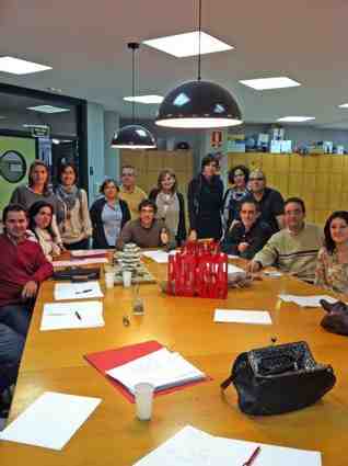 Reunión mantenida en Melilla entre los distintos centros participantes
