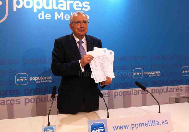 Imbroda presenta "la lista ganadora de las elecciones autonómicas de Melilla"