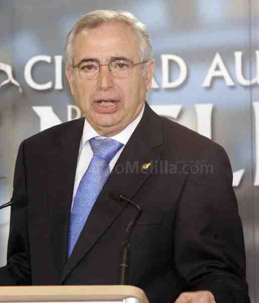 El presidente de la Ciudad Autónoma de Melilla, Juan José Imbroda