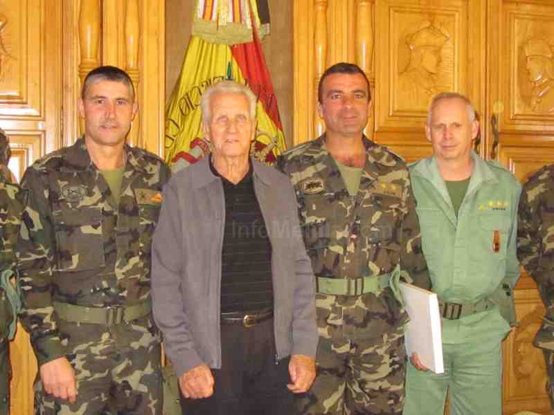 La Comandancia General reconoce el gran trabajo del capitán legionario José Fernández Viñas