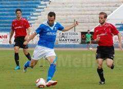 Carlos Ruiz, autor del gol del Melilla, sería expulsado
