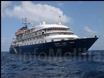 El crucero de lujo ‘Island Sky’ atracará el próximo domingo en el Puerto de Melilla con 170 pasajeros