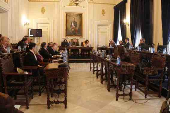 Salón de plenos del Palacio de la Asamblea