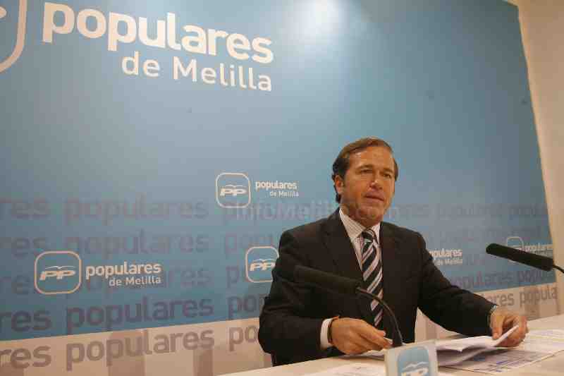 El secretario de Organización del PP local, Miguel Marín
