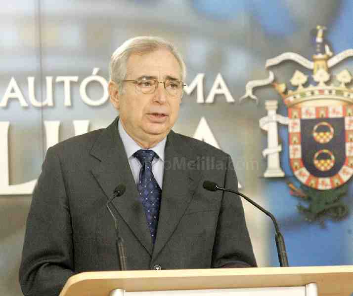 Juan José Imbroda, presidente de Melilla