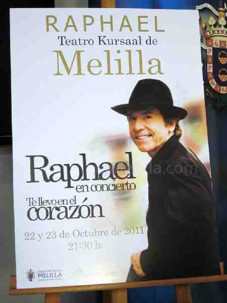 Las entradas para el concierto de Raphael se pondrán a la venta hoy miércoles a las 10.00 horas