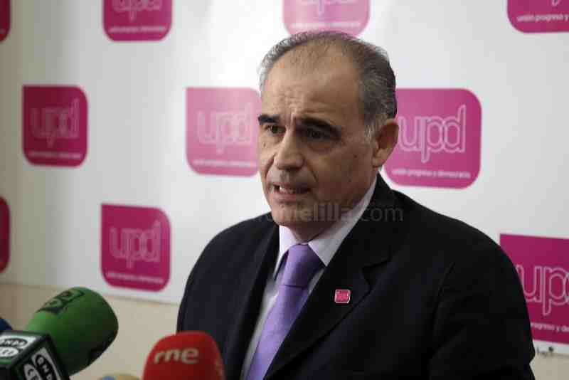 El cabeza de lista de UPyD, Emilio Guerra