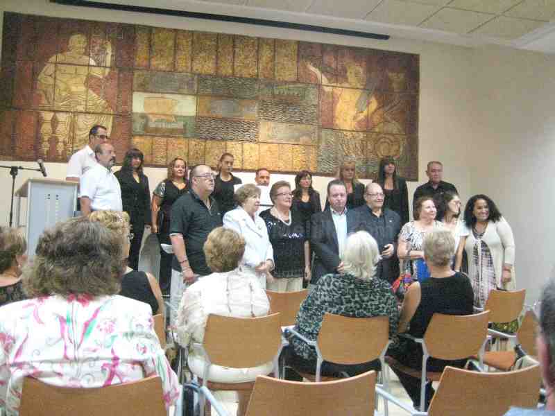 Multitudinario apoyo al recital poético y musical del Sindicato Nacional de Escritores