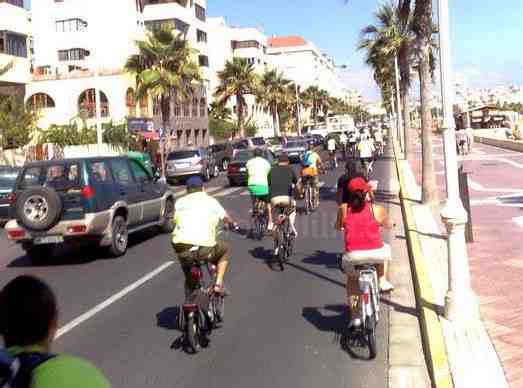 Melilla ConBici, satisfecha con los avances en movilidad urbana que se están produciendo en la ciudad
