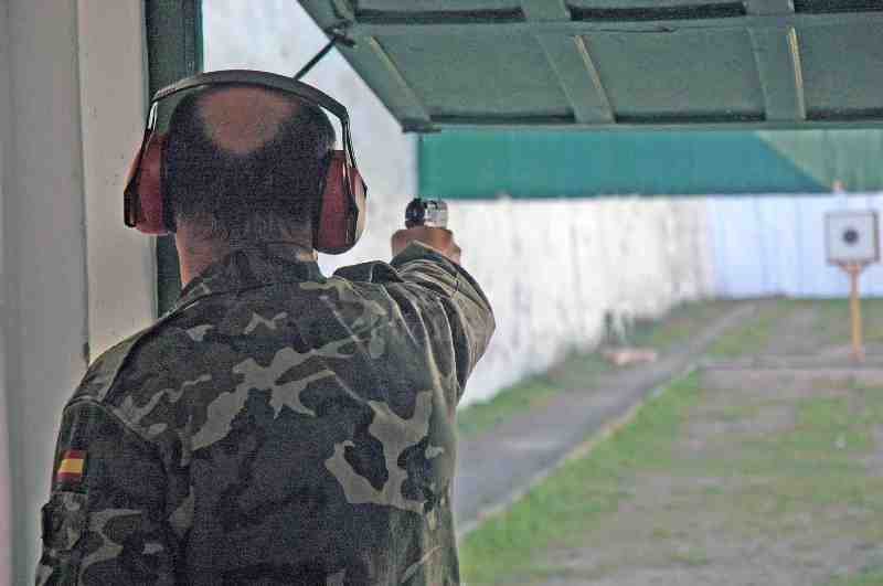 Un participante en el campeonato durante una de las pruebas