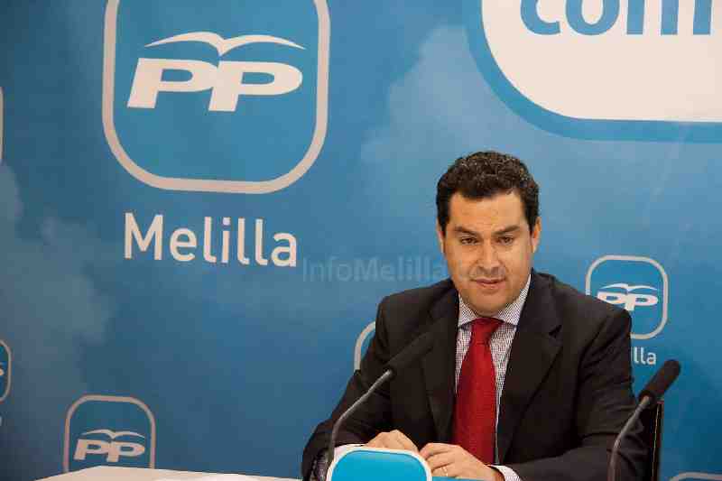 El coordinador nacional de Política Territorial del Partido Popular, Juan Manuel Moreno
