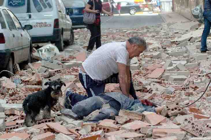 Las instituciones y partidos políticos melillenses, solidarios con la tragedia de Lorca