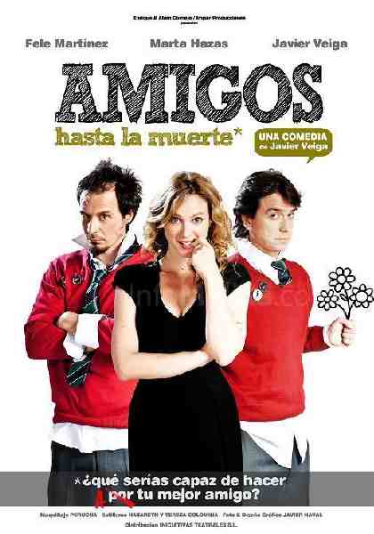 El Kursaal acogerá este mes la obra de teatro 'Amigos hasta la muerte' con Javier Veiga, Fele Martínez y Marta Hazas