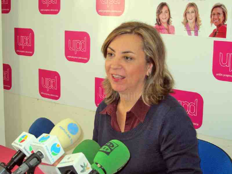 La candidata de UPyD al Congreso, Marisol Galán
