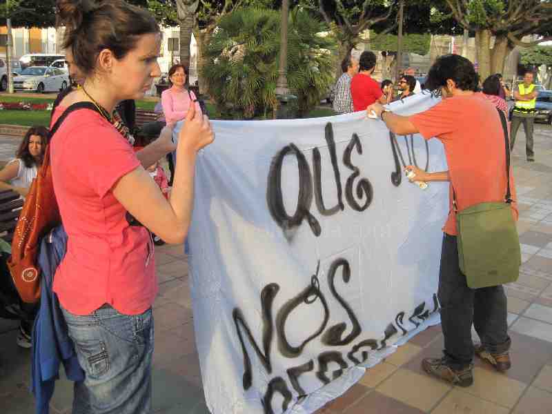 La protesta de 'Democracia real ya' se extiende también a Melilla