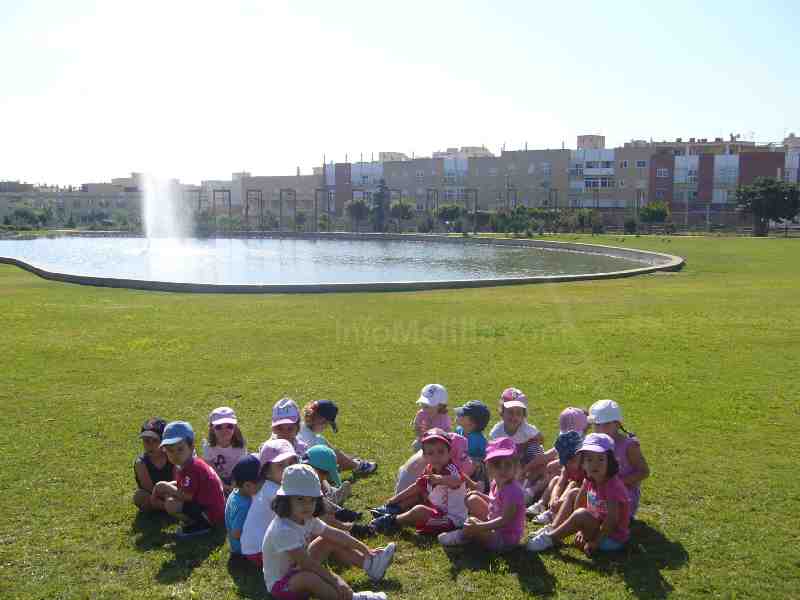 Bautismo ecológico infantil desde el Enrique Soler al Parque Forestal Juan Carlos I