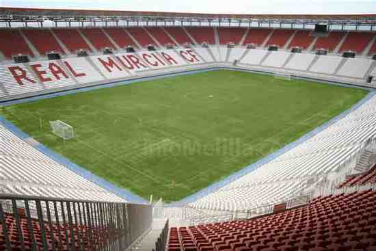 Estadio "La Nueva Condomina" donde juega el Real Murcia sus partidos