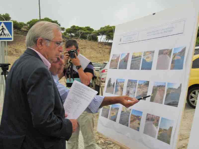 Imbroda inaugura la nueva carretera del Polvorín y anuncia nuevas actuaciones que cambiarán la zona norte de Melilla