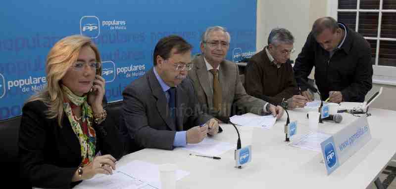 El PP de Melilla, satisfecho con la visita de la delegación ceutí, destaca la necesidad de ir de la mano en la reivindicación de asuntos comunes