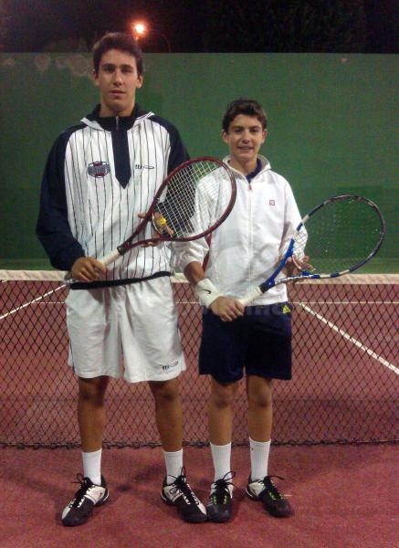 Unas de las parejas semifinalistas del Master Absoluto, Javier Mizzi y Javier Aznar