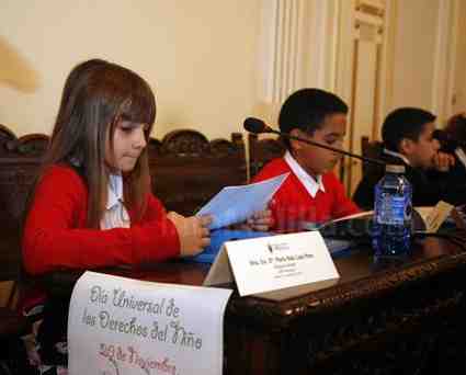 Han leído varios artículos de la Convención Internacional de los Derechos del Niño