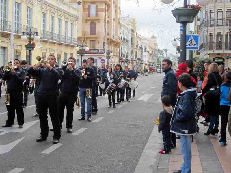 Villancicos a pie de calle para deleite de los peatones