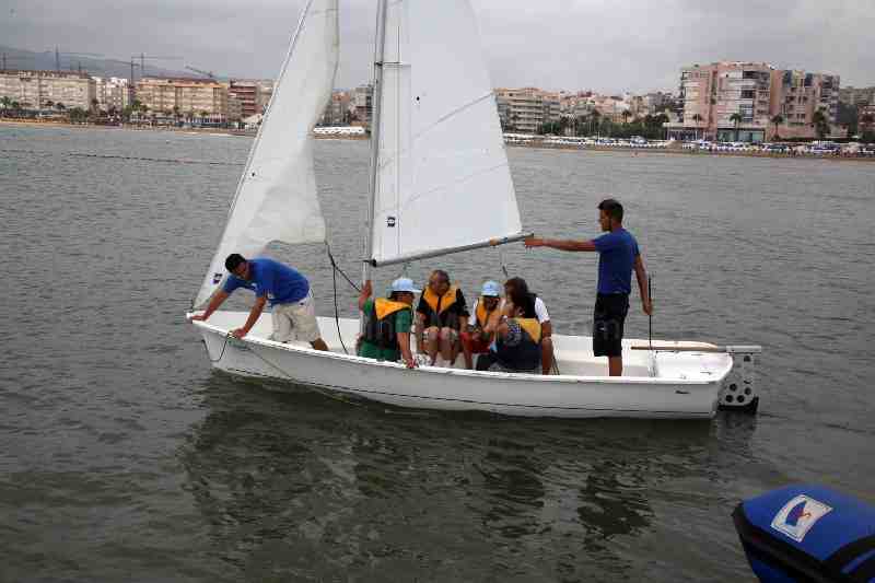 La Ciudad presenta el proyecto 'Acciona la vela' para personas discapacitadas