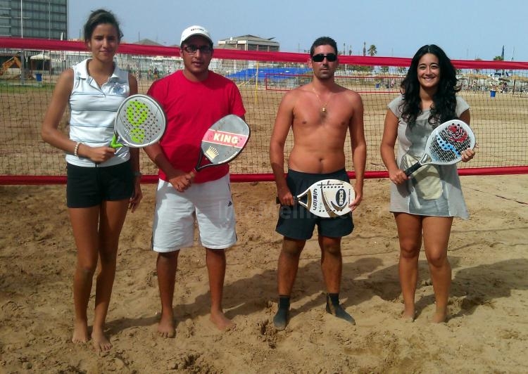 Parejas de la final mixta