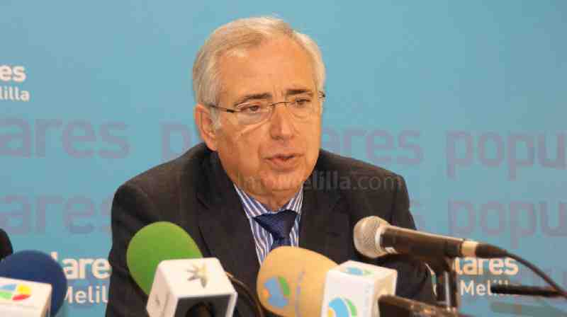 Imbroda agradece la confianza para encabezar la lista del PP en Melilla
