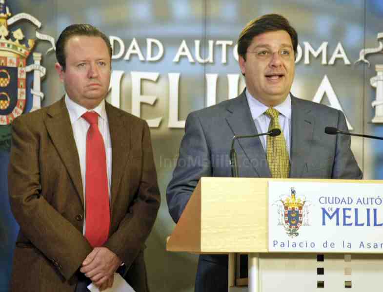 Heredia (izda.) y Díaz (dcha.)