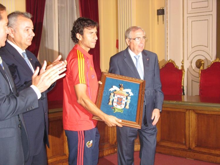 Recepción oficial a la Selección Española Sub-21