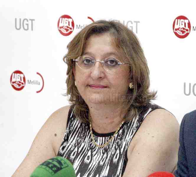 Caridad Navarro, secretaria general de CCOO
