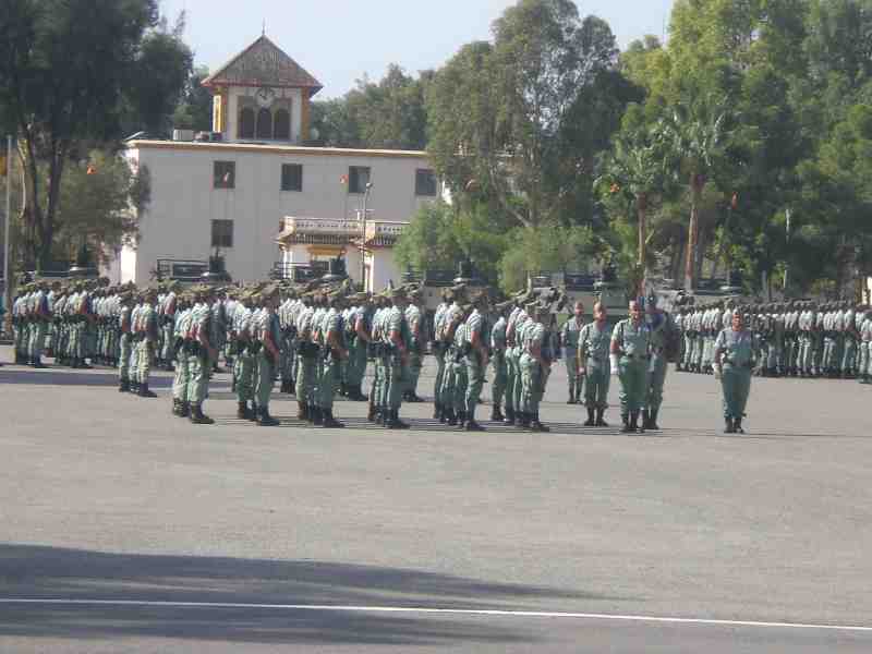 La Casa de Melilla en Almería celebra el XCI Aniversario de la Legión en la Base de Viator