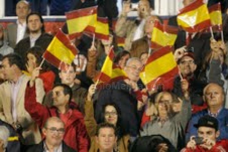 La clase política melillense, encantada con la acogida que tuvo el partido España-Estonia de la Sub-21