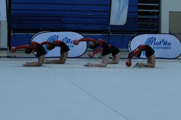Gimnasia Rítmica: El Campeonato Autonómico, un gran éxito de participación y de público