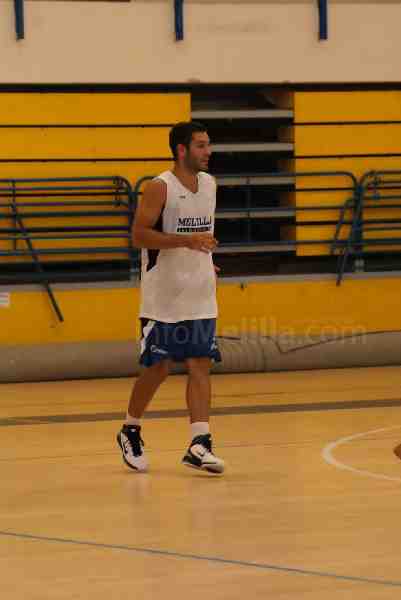 El jugador en uno de los entrenamientos