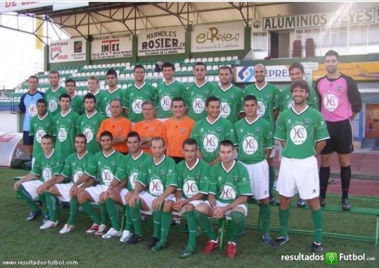 Plantilla del conjunto extremeño