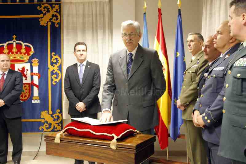 El nuevo delegado del Gobierno tiende la mano al Ejecutivo local para “trabajar juntos en pro de los melillenses”