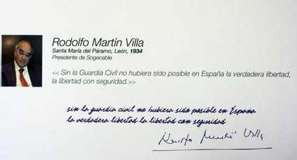 “Miradas sobre la Guardia Civil” recoge la opinión de 175 personalidades españolas sobre este cuerpo