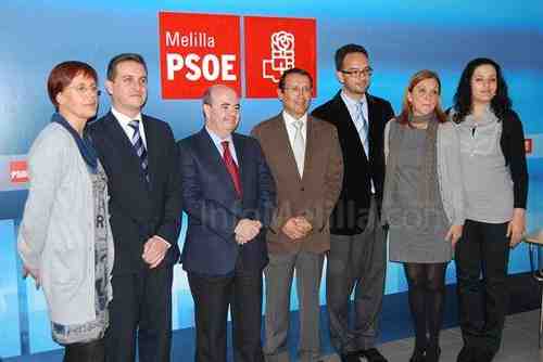 El PSOE melillense defiende la candidatura de Pérez Rubalcaba