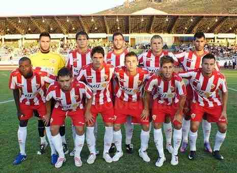 Una de las formaciones del filial de "Los juegos del Mediterráneo"
