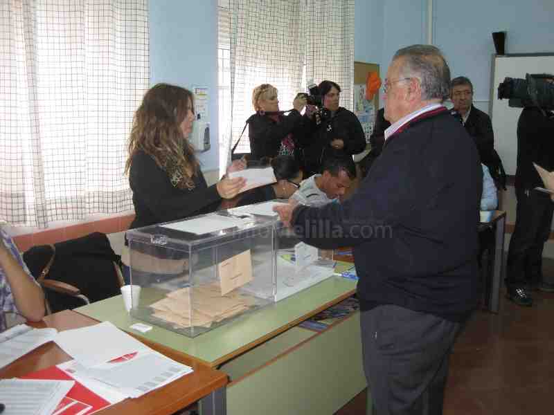 La normalidad marca la jornada electoral en Melilla, donde no se ha registrado ningún incidente