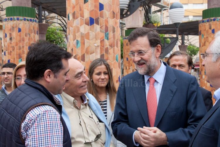 Rajoy resalta que el PP melillense es un “gran partido” de centro que “quiere integrar y no hace distingos”