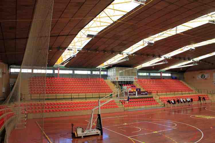 Pabellón palentino "Marta Domínguez",escenario del encuentro