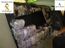 Detenidos cinco personas en el puerto de Melilla por transportar 285 kilogramos de hachís