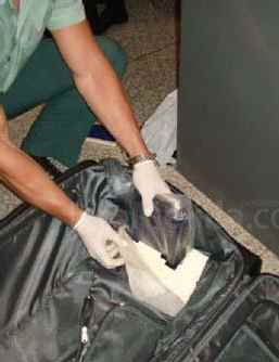 La Guardia Civil malagueña detiene a tres pasajeros de Melilla con más de 100 kilos de droga