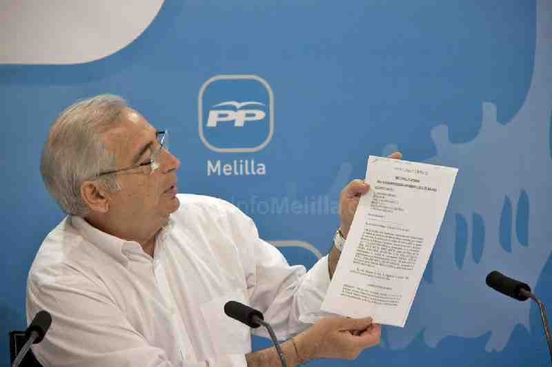 El presidente de la Ciudad en funciones, Juan José Imbroda